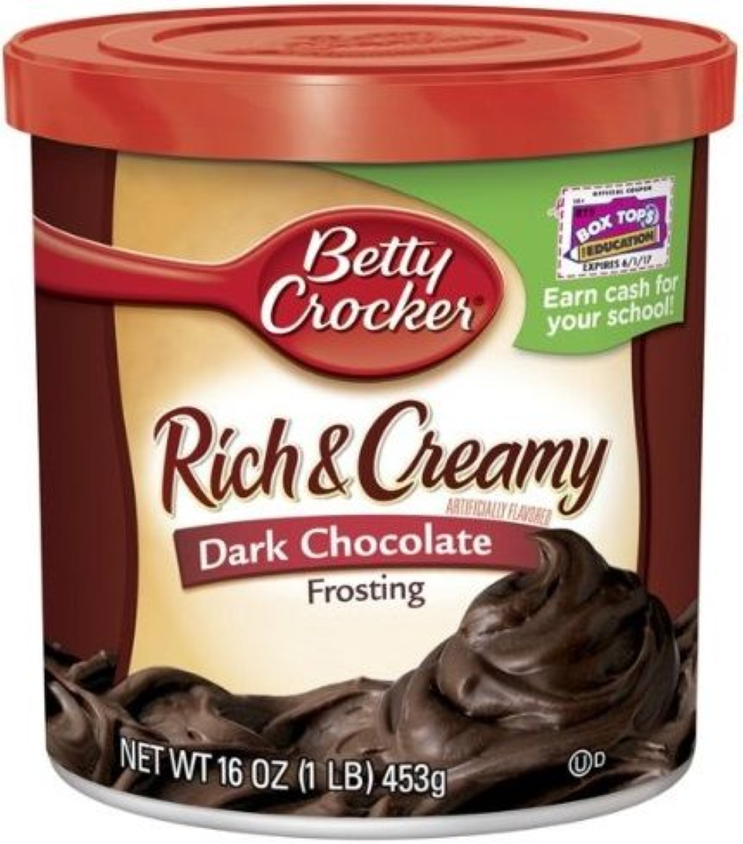 BETTY C. CAKE FROSTING DARK CHOCOLAETE 453G